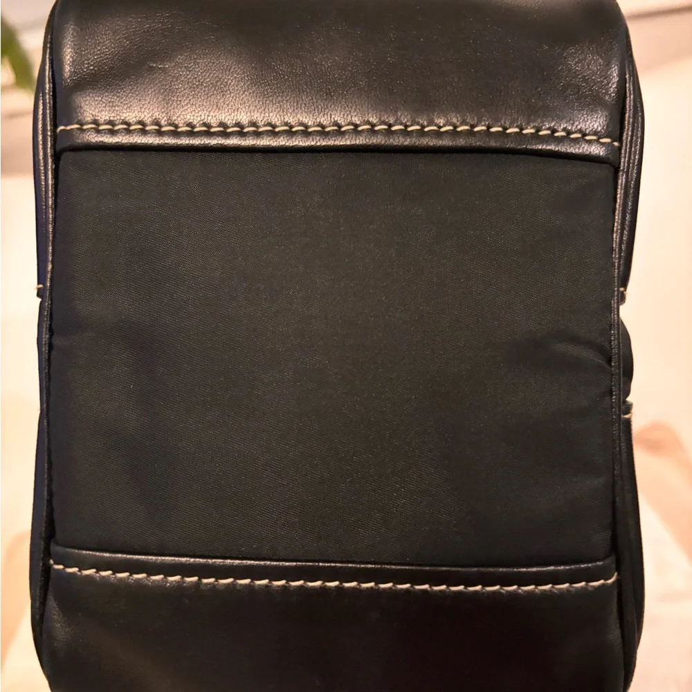 PRADA Black Leather & Nylon Mini Tassle Bag W/ COA & Dustbag LIKE NEW! - Picture 11 of 16